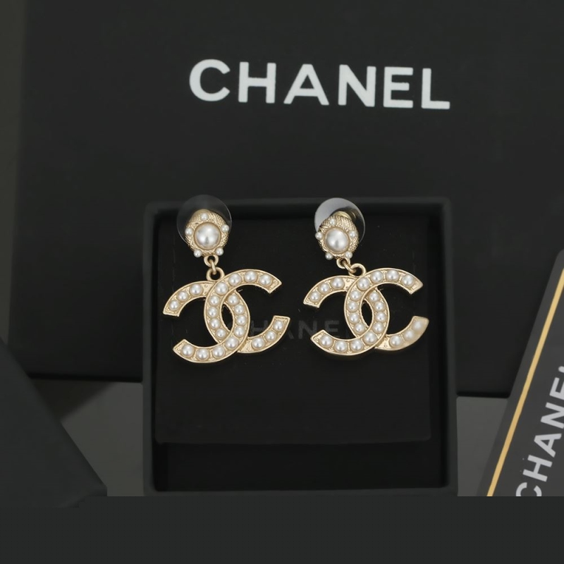 Ch*el earrings